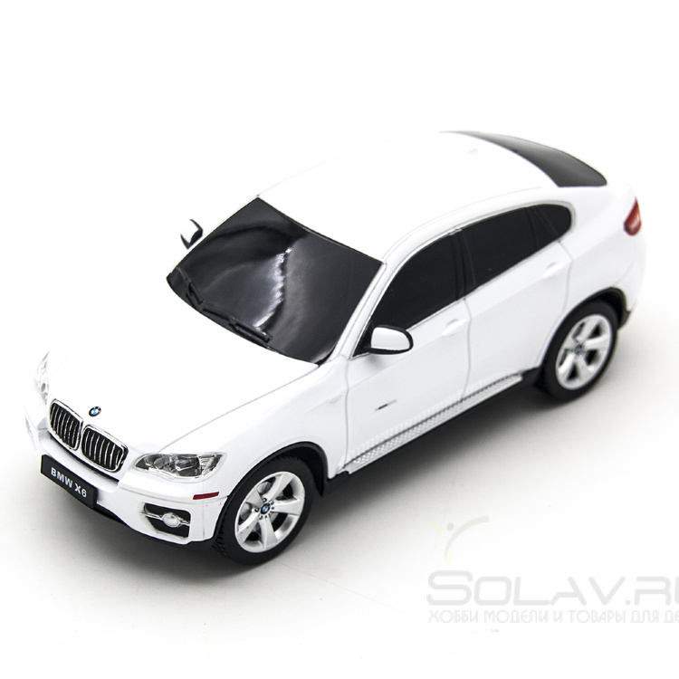 Радиоуправляемая машина Rastar BMW X6 White 1:24 - RAS-31700-W