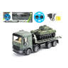 Радиоуправляемый грузовик-трейлер + танк CityTruck 1:24 - 553-B3
