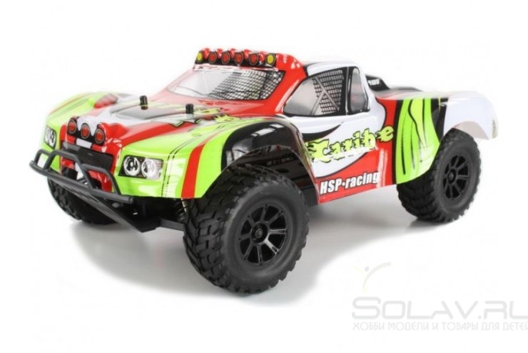 Радиоуправляемый шорт-корс трак HSP Caribe 4WD RTR масштаб 1:18 2.4G