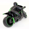 Радиоуправляемый черно-зеленый мотоцикл ZC333 4CH 1:12 2.4G - 333-MT01A-G
