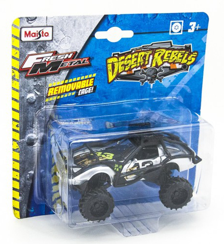 Металлическая модель Maisto FM Desert Rebels Chevrolet Corvette 1978 Silver 1:32 - 25208