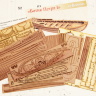 Сборная деревянная модель Ботик Петра I 1:24 - LSM0601