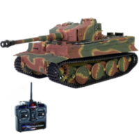 Радиоуправляемый танк Taigen Tiger 1 Германия 1:16 (лесной камуфляж, звук, дым V3) - AS3818-D-CAMO Радиоуправляемый танк Taigen Tiger 1 Германия 1:16 (лесной камуфляж, звук, дым V3) - AS3818-D-CAMO